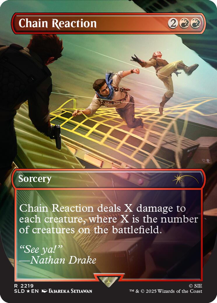 Chain Reaction (Rainbow Foil) [Secret Lair Drop Series] | Boutique FDB TCG