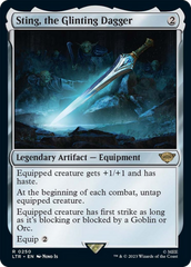 Sting, the Glinting Dagger [The Lord of the Rings: Tales of Middle-Earth] | Boutique FDB TCG