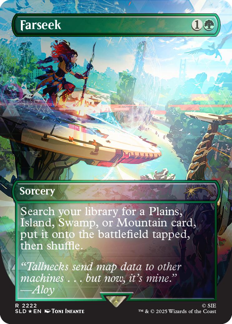 Farseek (Rainbow Foil) [Secret Lair Drop Series] | Boutique FDB TCG