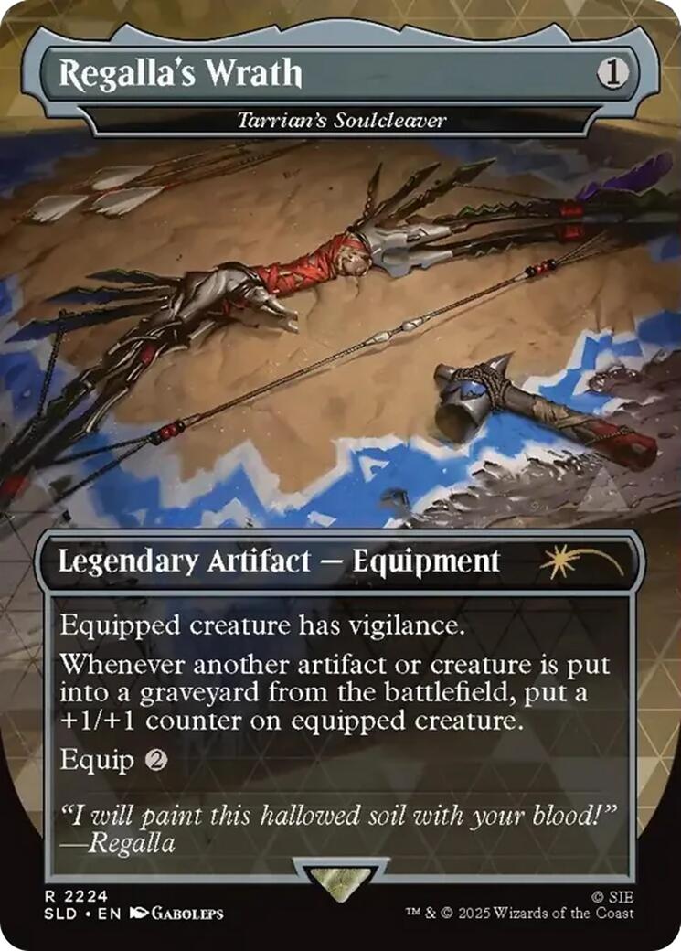 Regalla's Wrath - Tarrian's Soulcleaver [Secret Lair Drop Series] | Boutique FDB TCG
