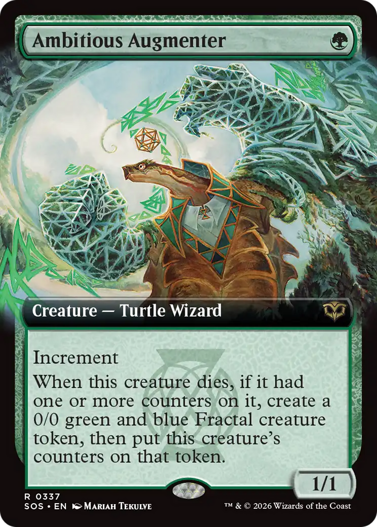 Ambitious Augmenter (Extended Art) [Secrets of Strixhaven] | Boutique FDB TCG