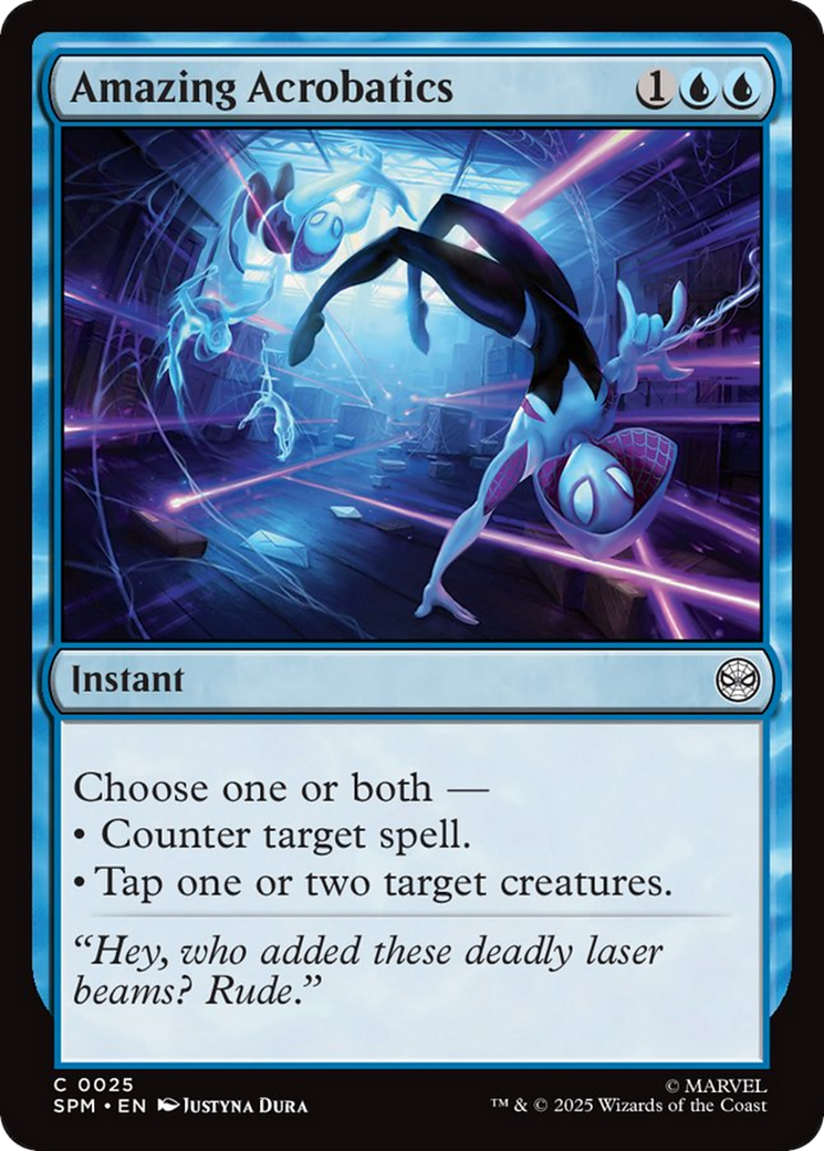 Amazing Acrobatics [Marvel's Spider-Man] | Boutique FDB TCG
