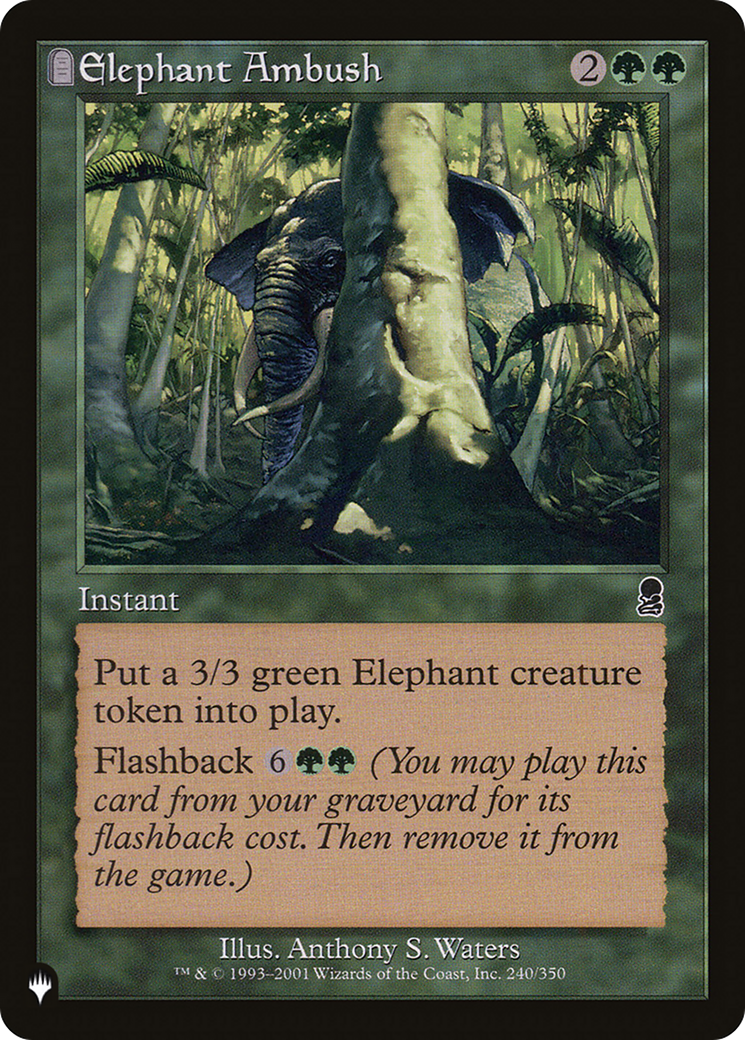 Elephant Ambush [The List Reprints] | Boutique FDB TCG