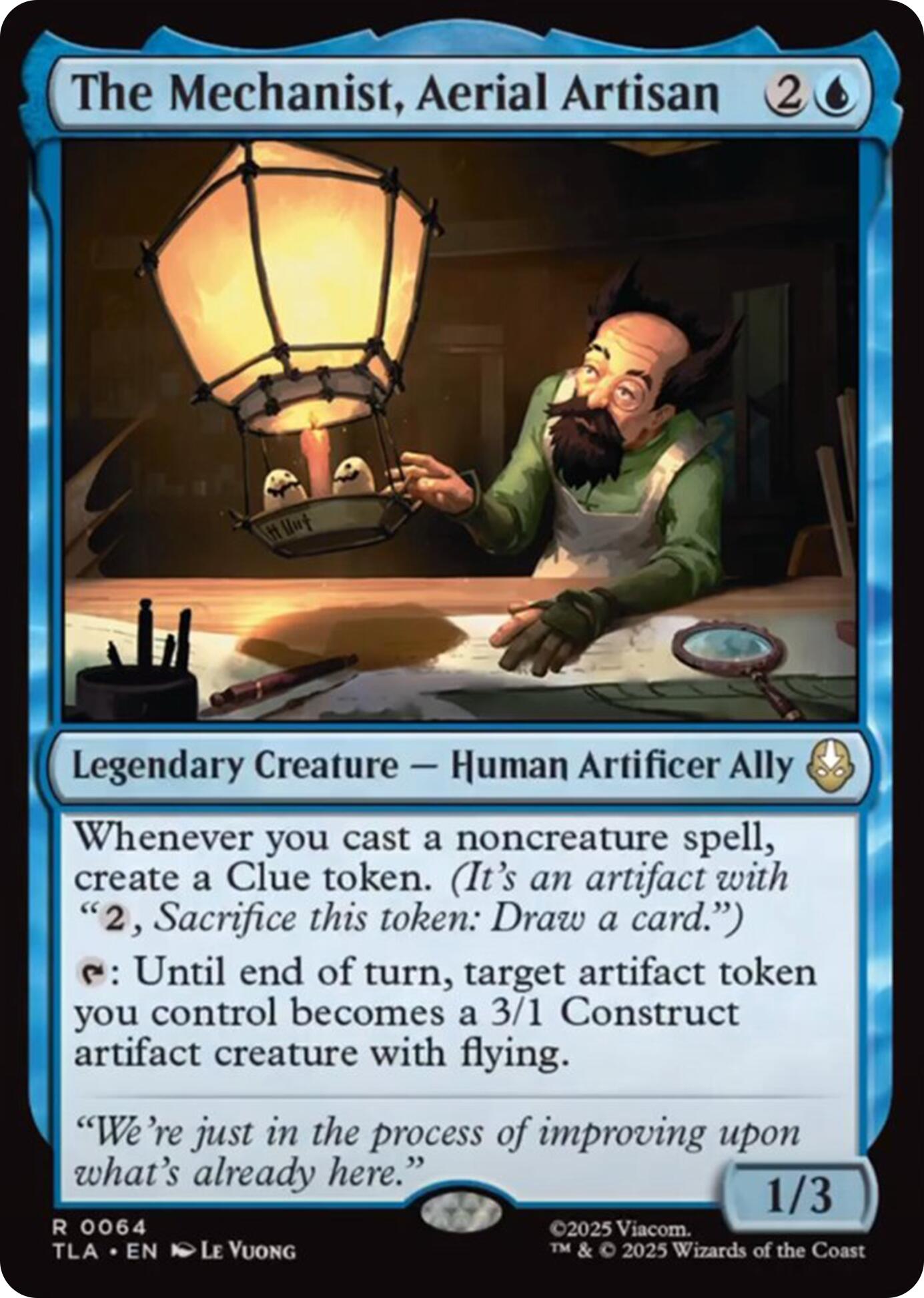 The Mechanist, Aerial Artisan [Avatar: The Last Airbender] | Boutique FDB TCG