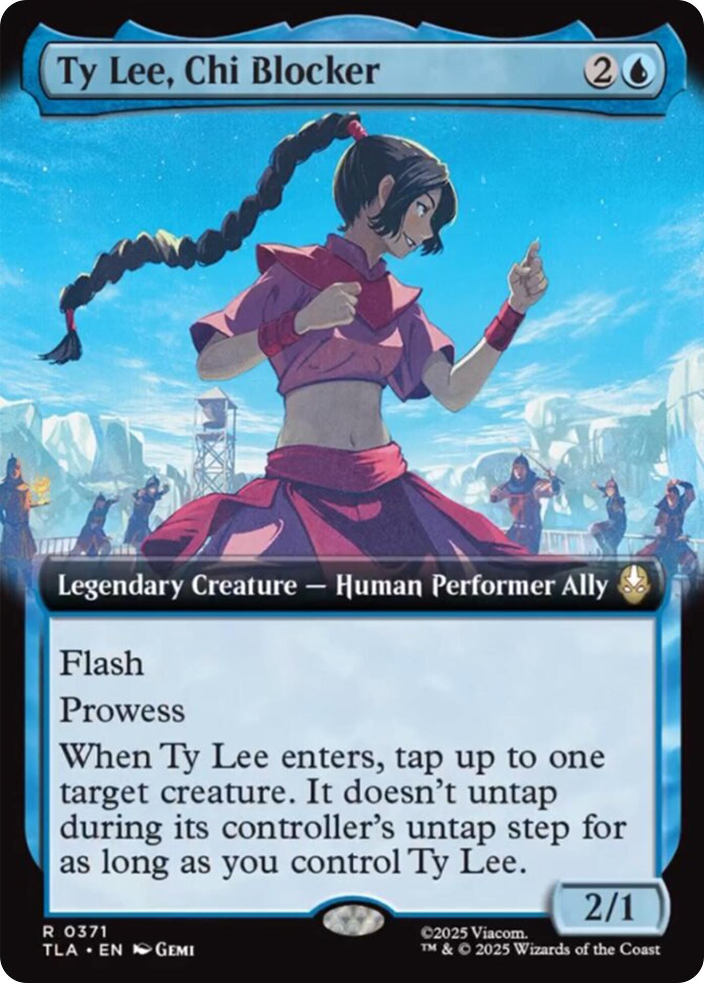 Ty Lee, Chi Blocker (Extended Art) [Avatar: The Last Airbender] | Boutique FDB TCG