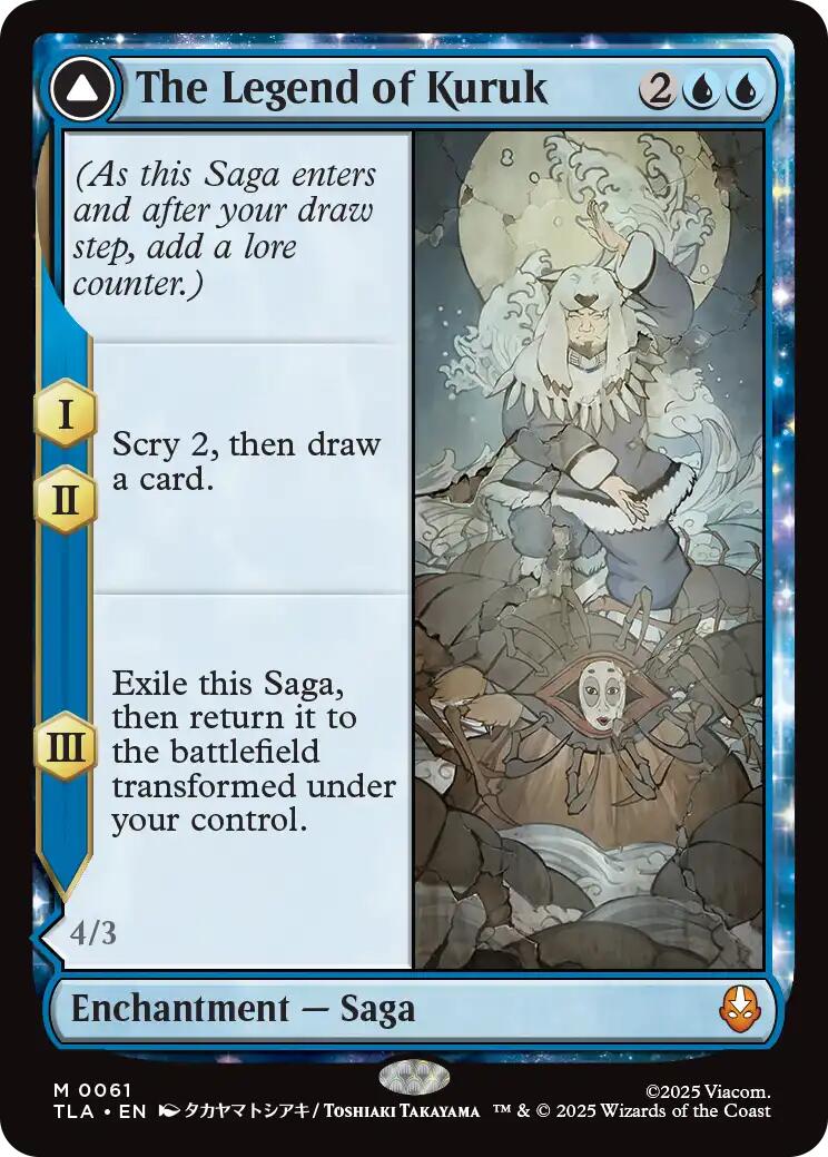 The Legend of Kuruk [Avatar: The Last Airbender] | Boutique FDB TCG