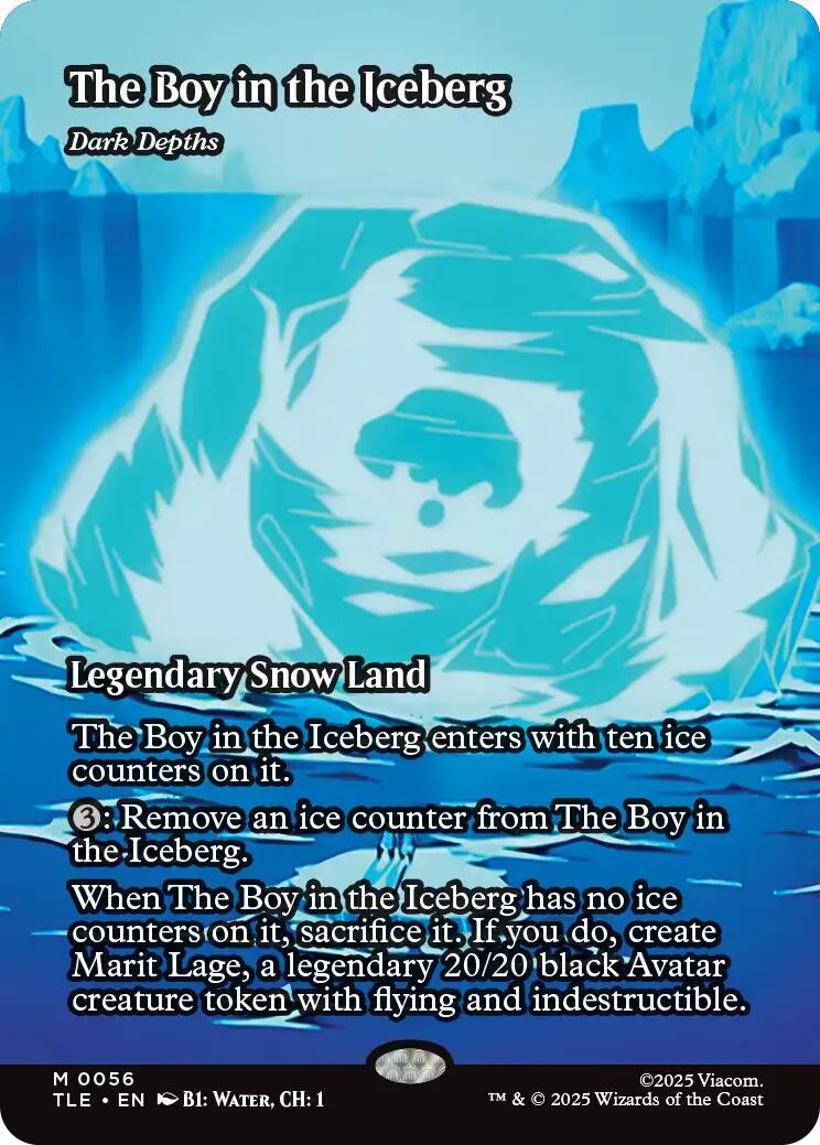 The Boy in the Iceberg - Dark Depths [Avatar: The Last Airbender: Eternal-Legal] | Boutique FDB TCG