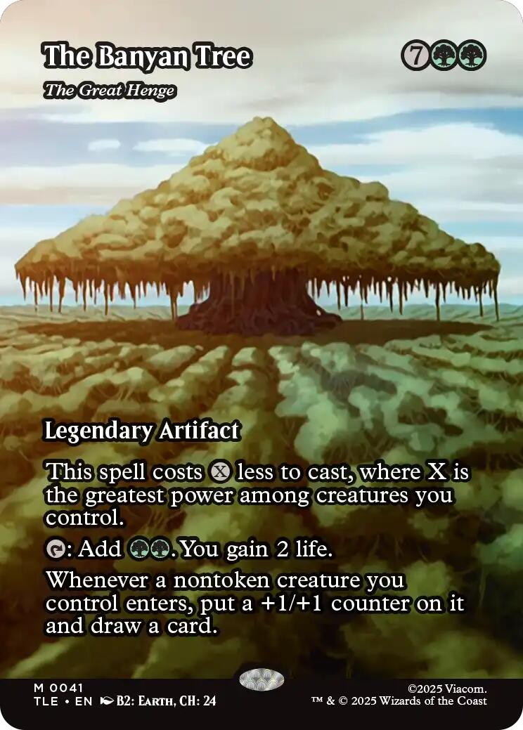 The Banyan Tree - The Great Henge (Borderless) [Avatar: The Last Airbender: Eternal-Legal] | Boutique FDB TCG