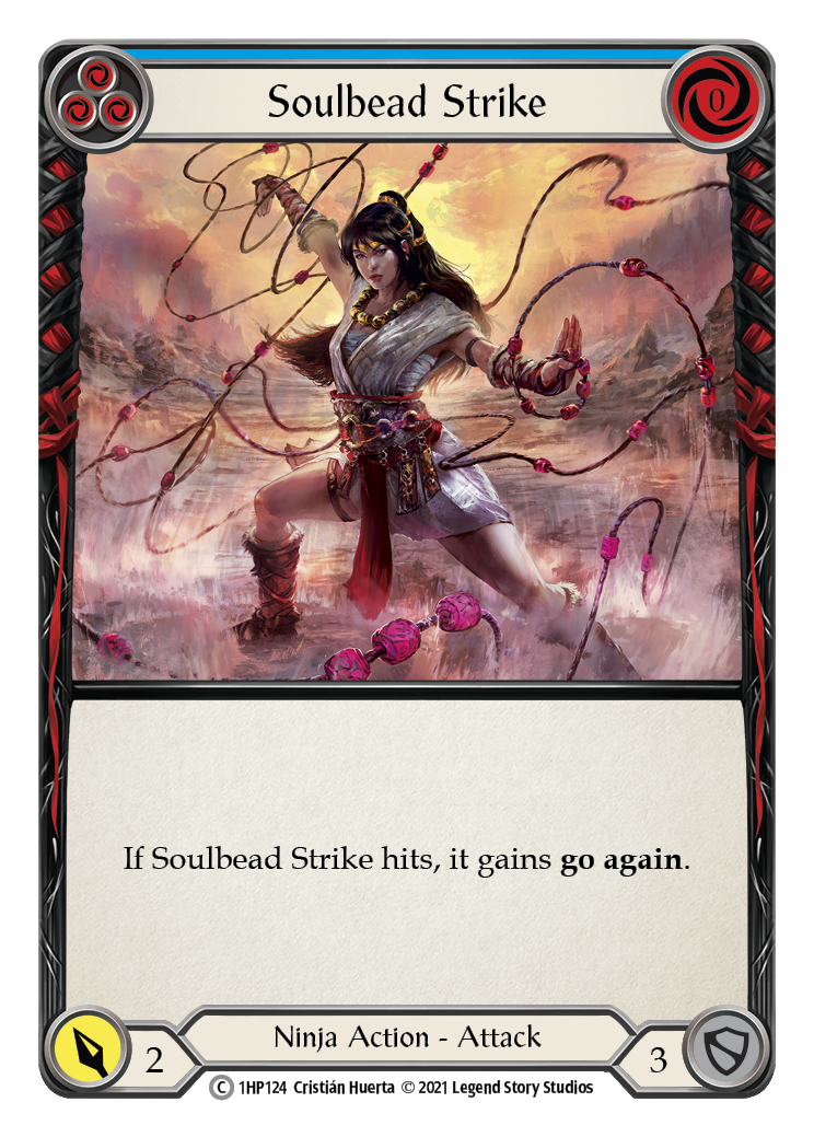 Soulbead Strike (Blue) [1HP124] (History Pack 1) | Boutique FDB TCG