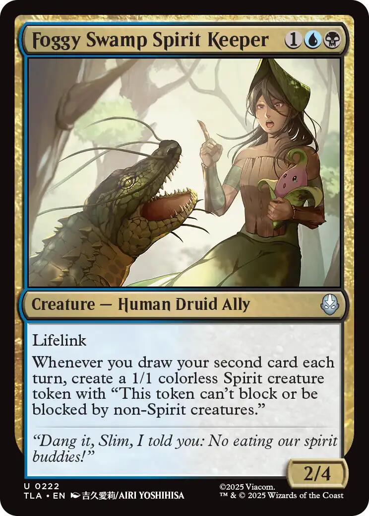 Foggy Swamp Spirit Keeper [Avatar: The Last Airbender] | Boutique FDB TCG