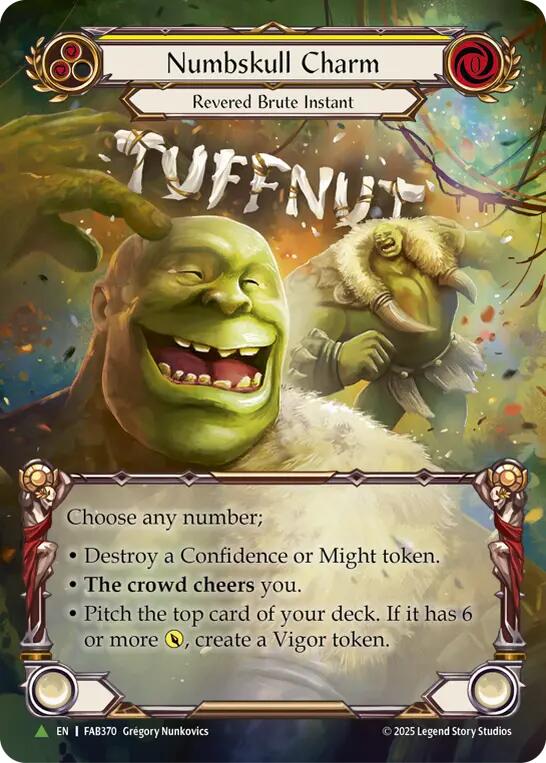 Numbskull Charm [FAB370] (Super Slam)  Cold Foil | Boutique FDB TCG