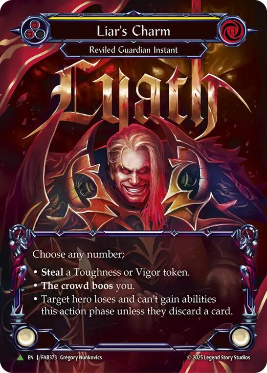 Liar's Charm [FAB373] (Promo)  Cold Foil | Boutique FDB TCG