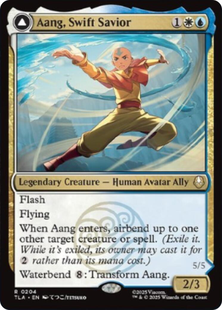Aang, Swift Savior [Avatar: The Last Airbender] | Boutique FDB TCG
