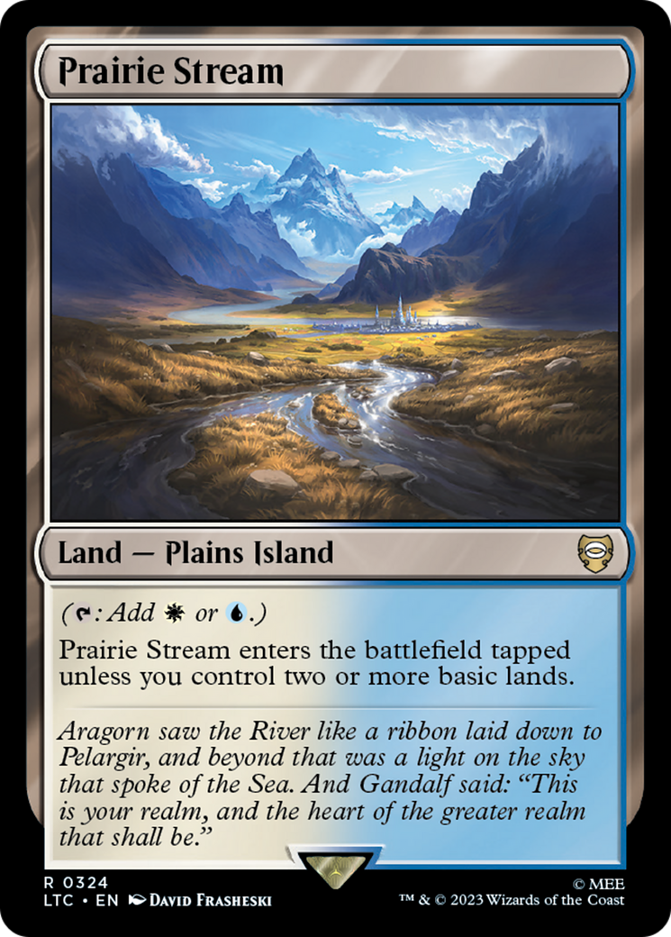 Prairie Stream [The Lord of the Rings: Tales of Middle-Earth Commander] | Boutique FDB TCG