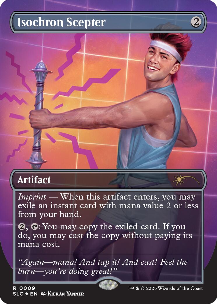 Isochron Scepter (Halo Foil) [Secret Lair Countdown Kit] | Boutique FDB TCG