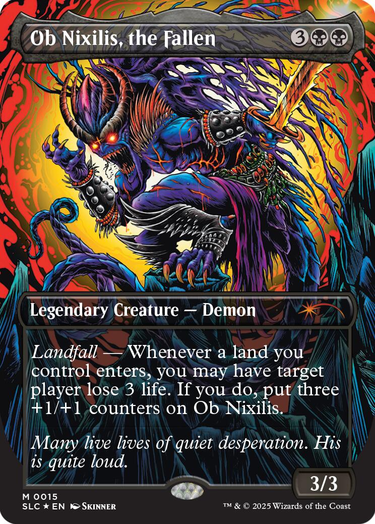 Ob Nixilis, the Fallen (Halo Foil) [Secret Lair Countdown Kit] | Boutique FDB TCG