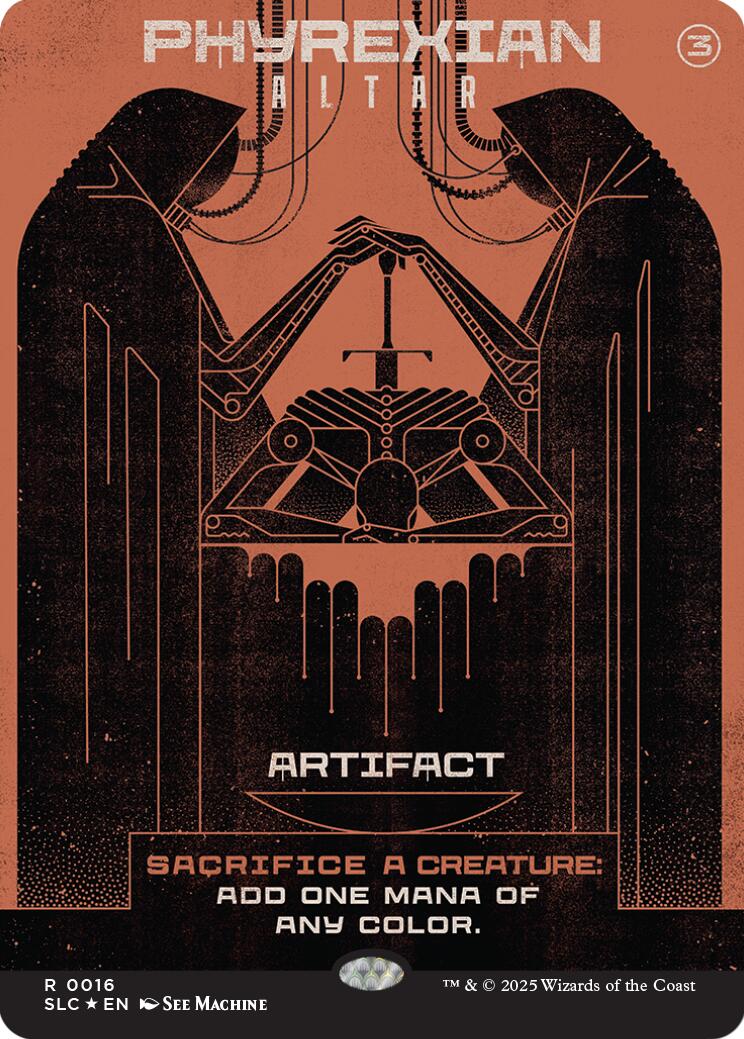 Phyrexian Altar (Halo Foil) [Secret Lair Countdown Kit] | Boutique FDB TCG