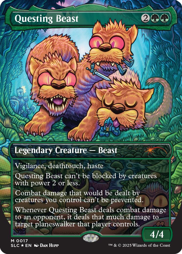 Questing Beast (Halo Foil) [Secret Lair Countdown Kit] | Boutique FDB TCG