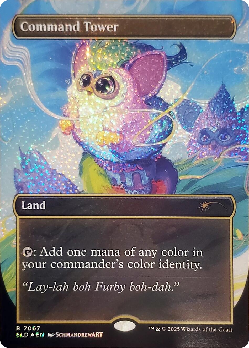 Command Tower (7067) (Confetti Foil) [Secret Lair Drop Series] | Boutique FDB TCG