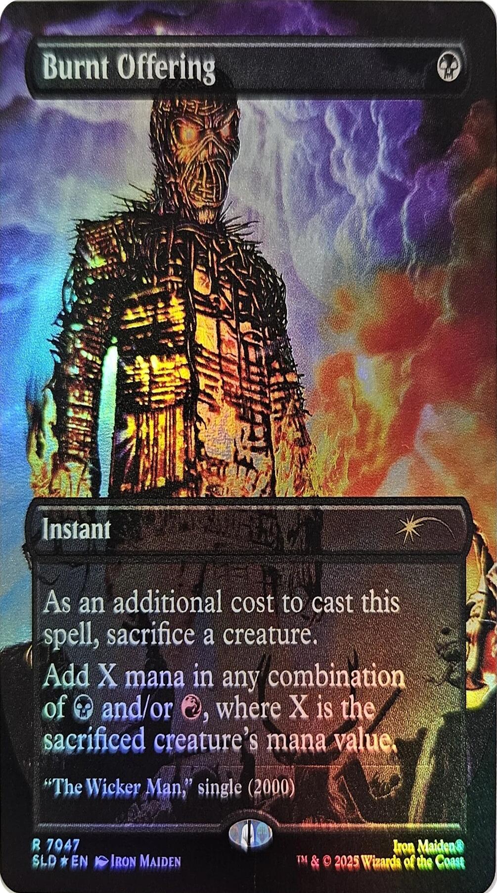Burnt Offering (Rainbow Foil) [Secret Lair Drop Series] | Boutique FDB TCG