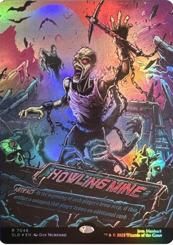 Howling Mine (7046) (Rainbow Foil) [Secret Lair Drop Series] | Boutique FDB TCG