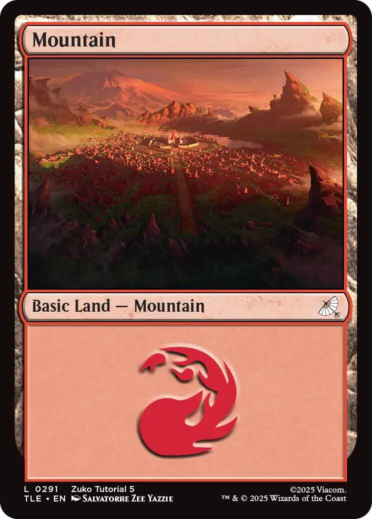 Mountain (0291) [Avatar: The Last Airbender: Eternal-Legal] | Boutique FDB TCG