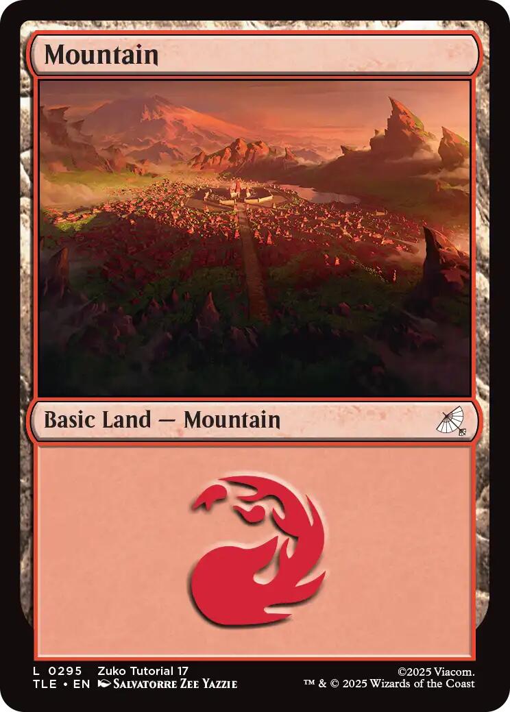 Mountain (0295) [Avatar: The Last Airbender: Eternal-Legal] | Boutique FDB TCG