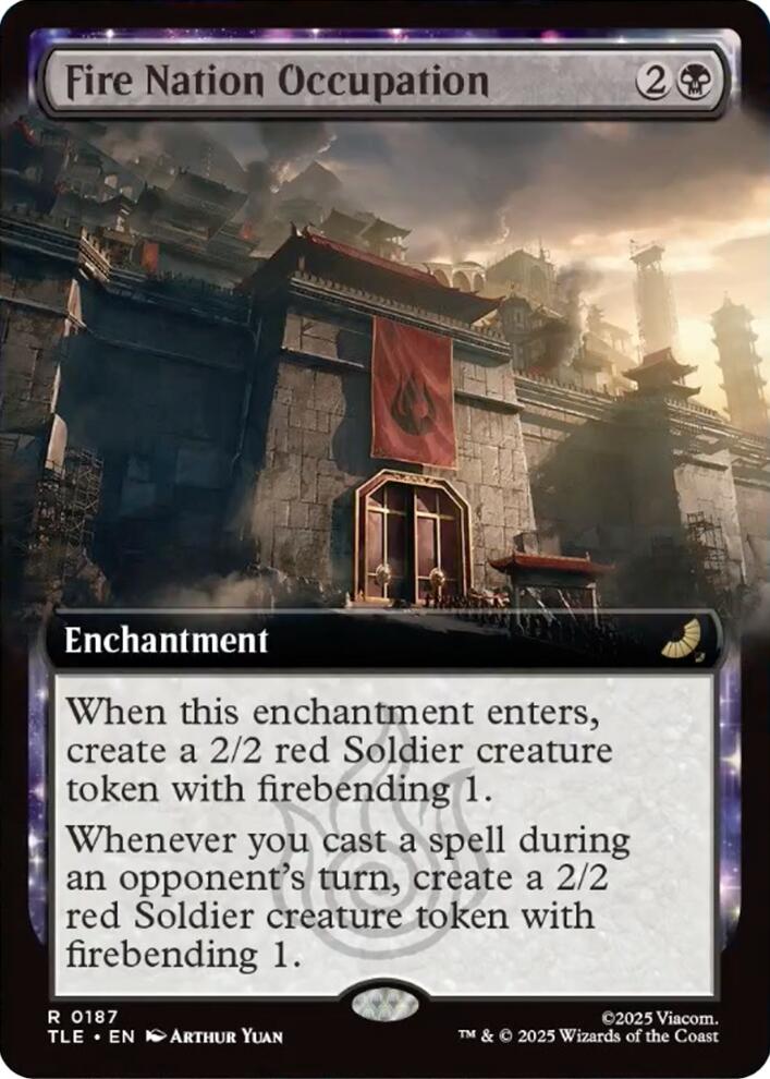 Fire Nation Occupation (Extended Art) [Avatar: The Last Airbender: Eternal-Legal] | Boutique FDB TCG