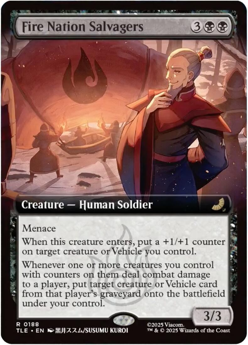 Fire Nation Salvagers (Extended Art) [Avatar: The Last Airbender: Eternal-Legal] | Boutique FDB TCG