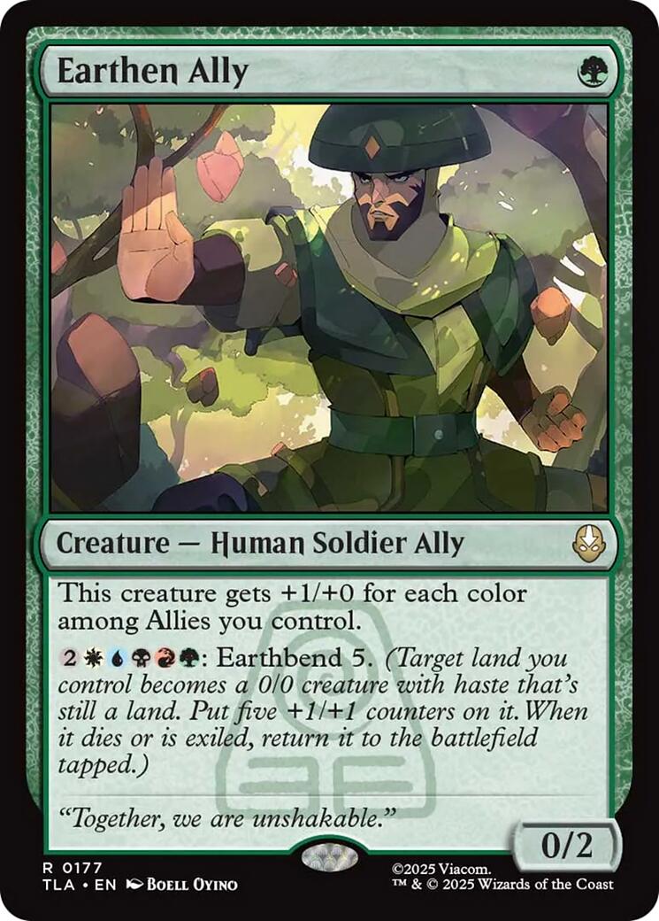 Earthen Ally [Avatar: The Last Airbender] | Boutique FDB TCG