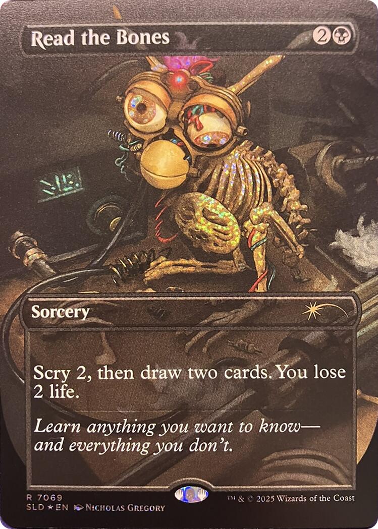 Read the Bones (Confetti Foil) [Secret Lair Drop Series] | Boutique FDB TCG