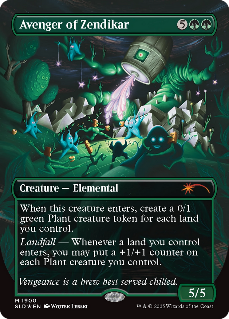 Avenger of Zendikar (Double Rainbow Foil) [Secret Lair Drop Series] | Boutique FDB TCG