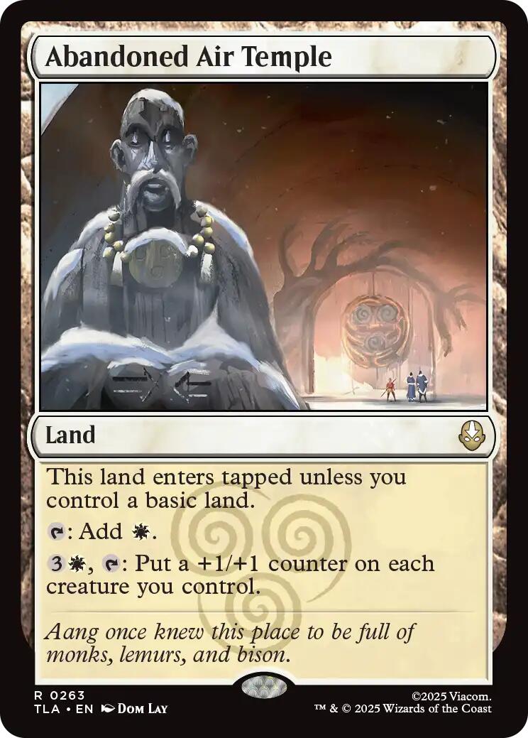 Abandoned Air Temple [Avatar: The Last Airbender] | Boutique FDB TCG