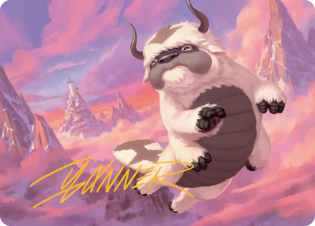 Appa, Aang's Companion Art Card (Gold-Stamped Signature) [Avatar: The Last Airbender Art Series] | Boutique FDB TCG