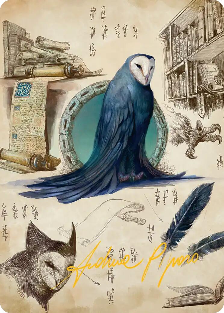 Wan Shi Tong, Librarian Art Card (Gold-Stamped Signature) [Avatar: The Last Airbender Art Series] | Boutique FDB TCG