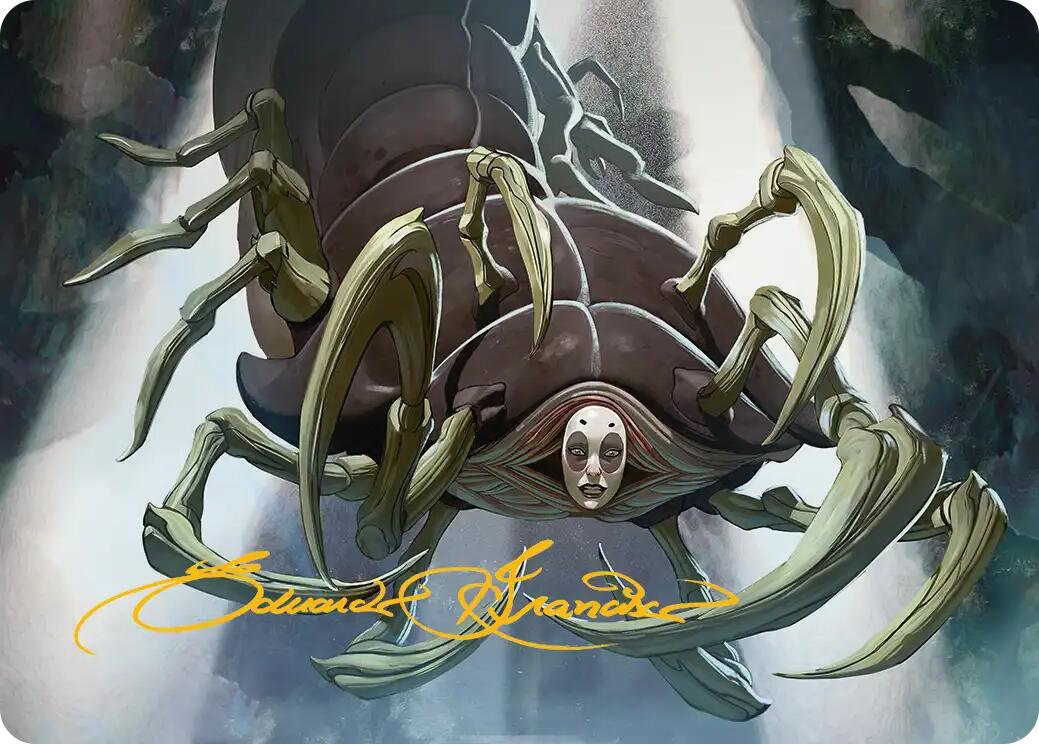 Koh, the Face Stealer Art Card (Gold-Stamped Signature) [Avatar: The Last Airbender Art Series] | Boutique FDB TCG