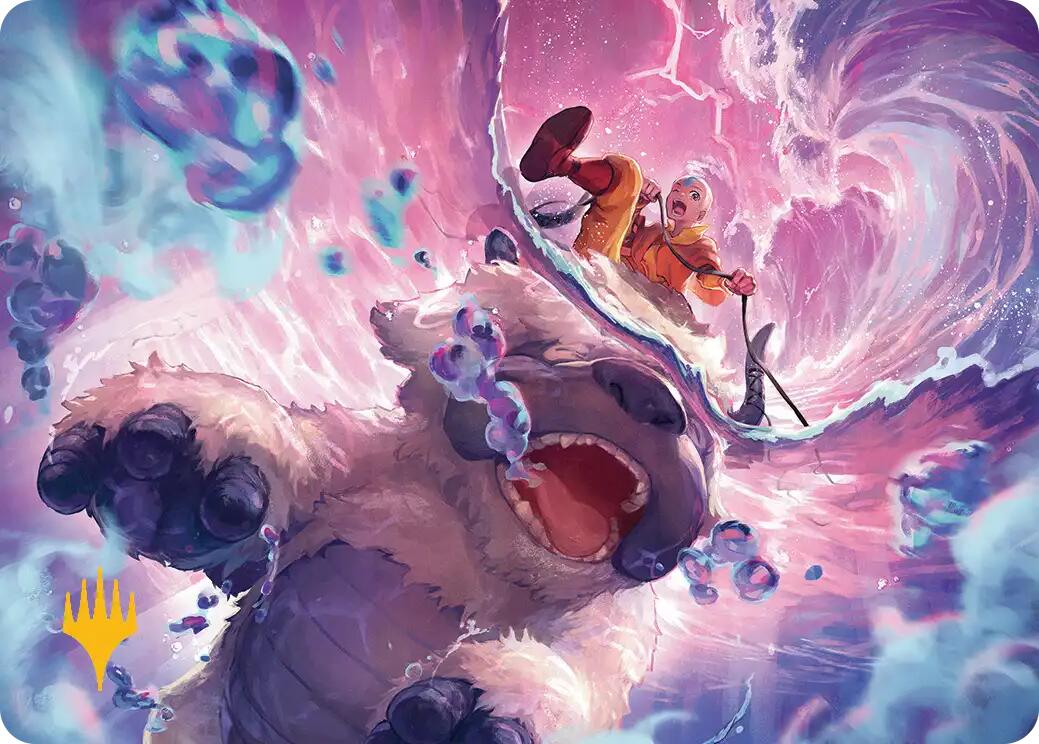 Storm of Memories Art Card (Gold-Stamped Planeswalker Symbol) [Avatar: The Last Airbender Art Series] | Boutique FDB TCG