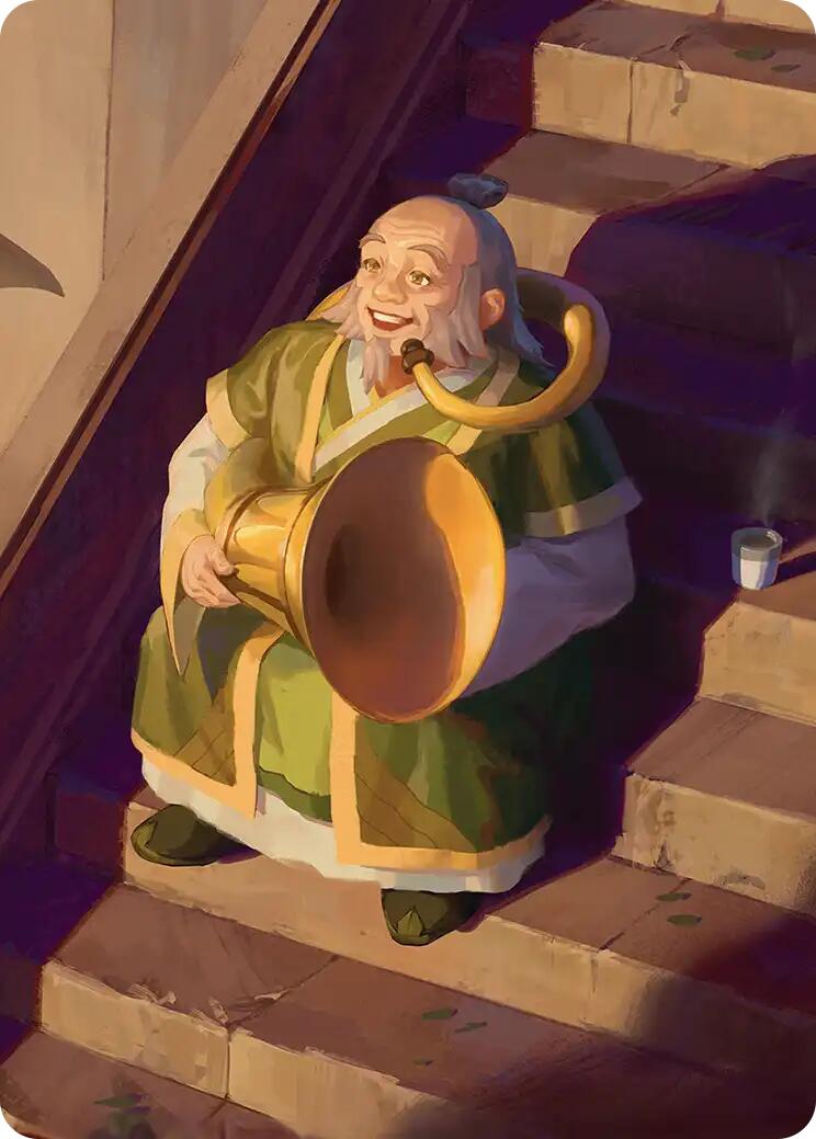 Uncle's Musings Art Card [Avatar: The Last Airbender Art Series] | Boutique FDB TCG