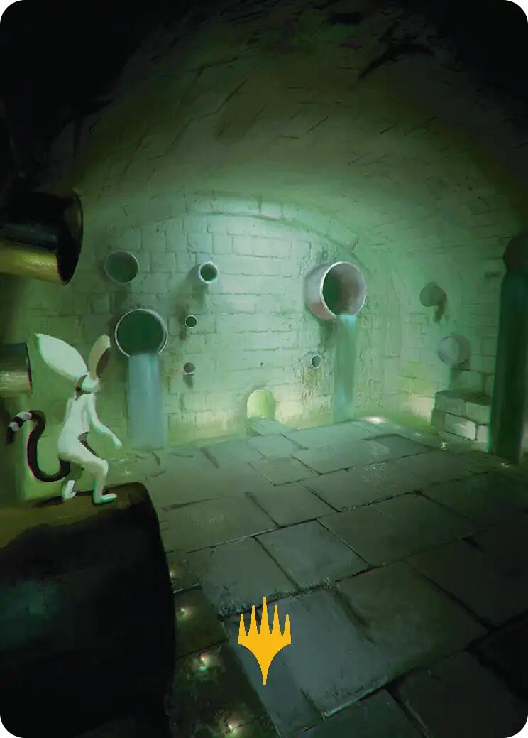 Swamp Art Card (Gold-Stamped Planeswalker Symbol) [Avatar: The Last Airbender Art Series] | Boutique FDB TCG