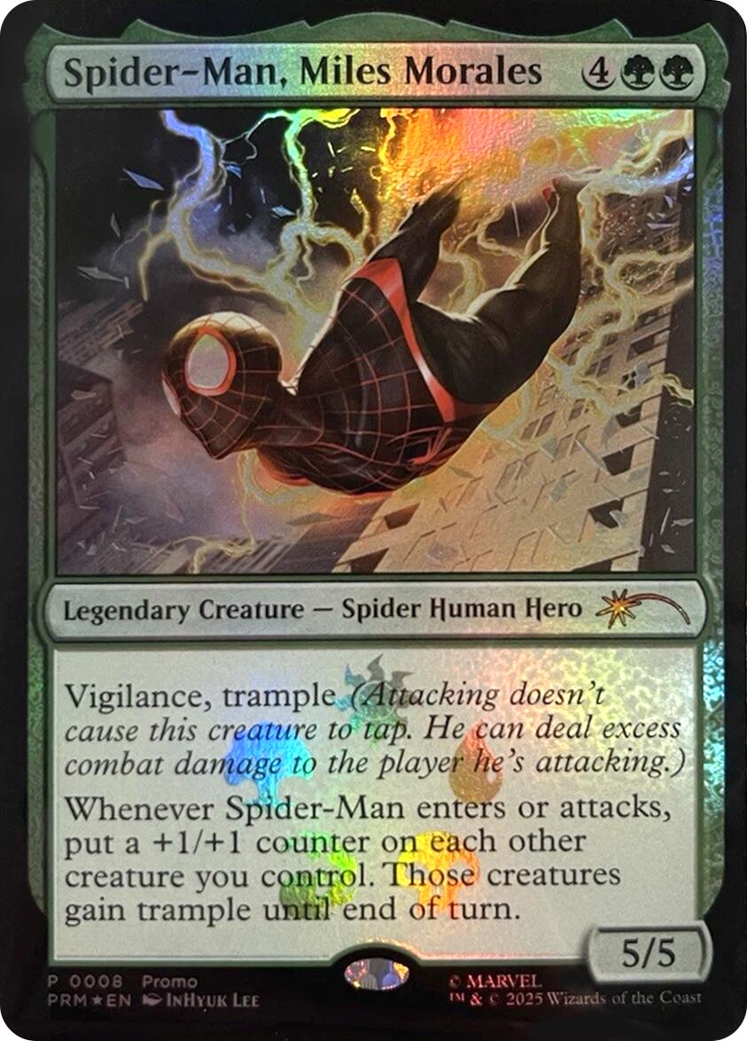 Spider-Man, Miles Morales [Marvel's Spider-Man Promos] | Boutique FDB TCG