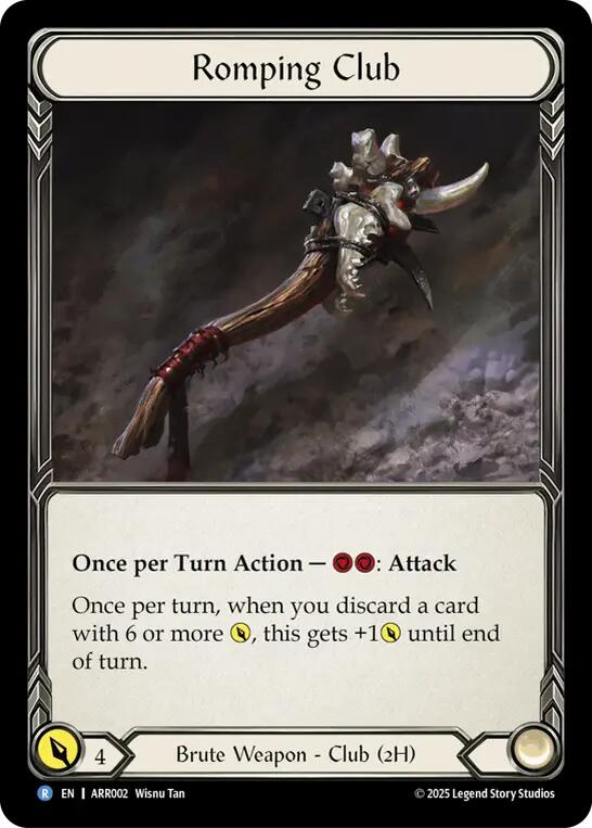 Romping Club [ARR002] (Armory Deck: Rhinar) | Boutique FDB TCG