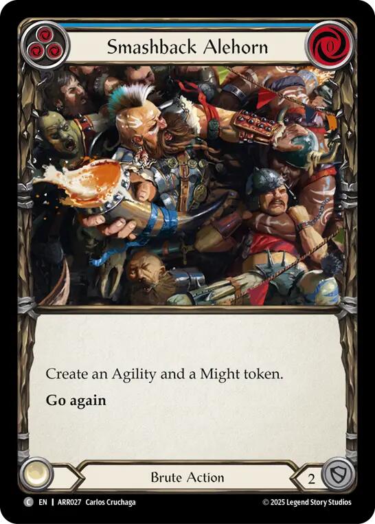 Smashback Alehorn [ARR027] (Armory Deck: Rhinar) | Boutique FDB TCG