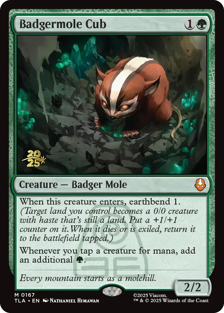 Badgermole Cub [Avatar: The Last Airbender Prerelease Cards] | Boutique FDB TCG