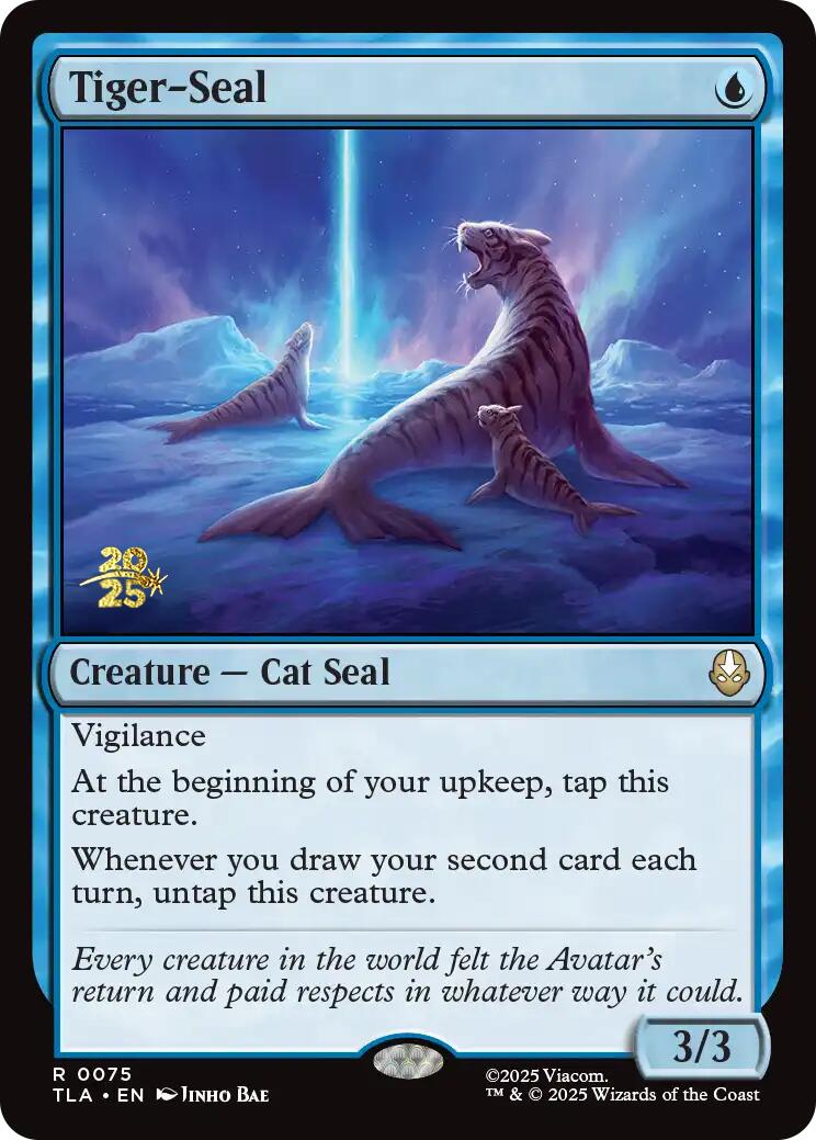 Tiger-Seal [Avatar: The Last Airbender Prerelease Cards] | Boutique FDB TCG