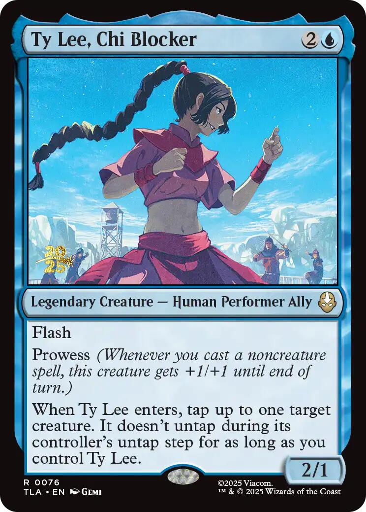 Ty Lee, Chi Blocker [Avatar: The Last Airbender Prerelease Cards] | Boutique FDB TCG