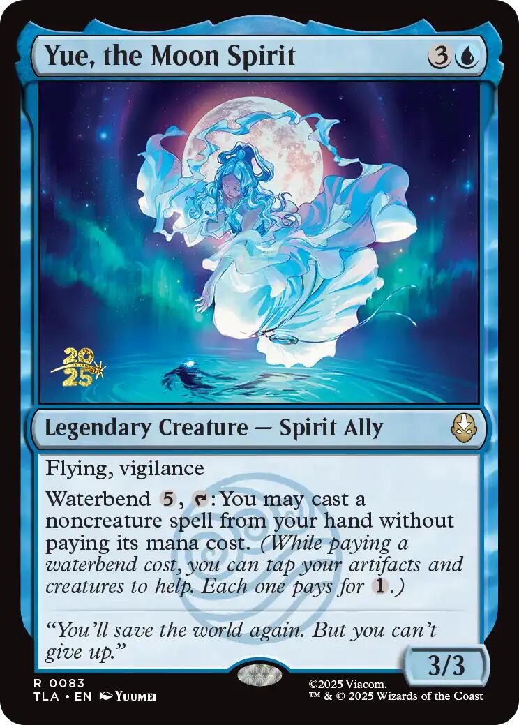 Yue, the Moon Spirit [Avatar: The Last Airbender Prerelease Cards] | Boutique FDB TCG