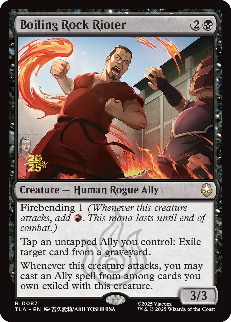 Boiling Rock Rioter [Avatar: The Last Airbender Prerelease Cards] | Boutique FDB TCG