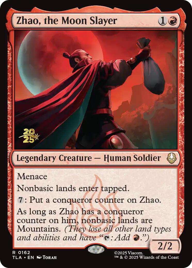 Zhao, the Moon Slayer [Avatar: The Last Airbender Prerelease Cards] | Boutique FDB TCG