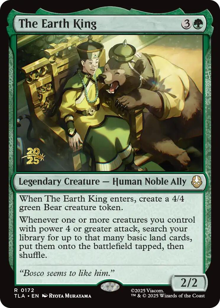 The Earth King [Avatar: The Last Airbender Prerelease Cards] | Boutique FDB TCG