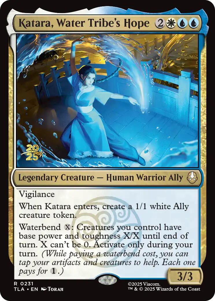 Katara, Water Tribe's Hope [Avatar: The Last Airbender Prerelease Cards] | Boutique FDB TCG